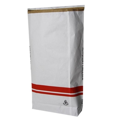 চিমটি নীচের কাগজ ব্যাগ 3ply কোন দূষণ আরো কঠিন সিলিং