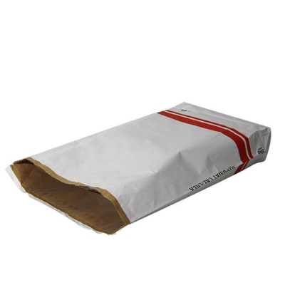 20kg 25kg তাপ সীল গমের আটার ক্রাফট পেপার প্যাকেজিং ব্যাগ আর্দ্রতা প্রমাণ