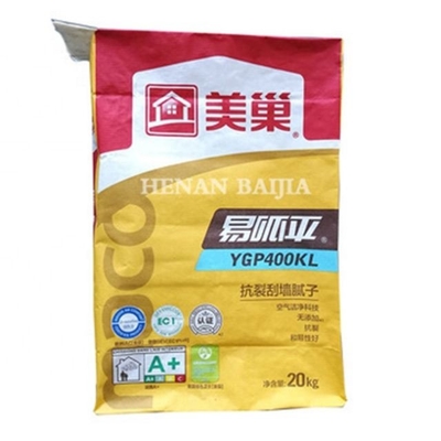 2Ply 3Ply পেস্ট করা ভালভ মাল্টিওয়াল পেপার ব্যাগ বায়োডিগ্রেডেবল গন্ধহীন ইকো ফ্রেন্ডলি