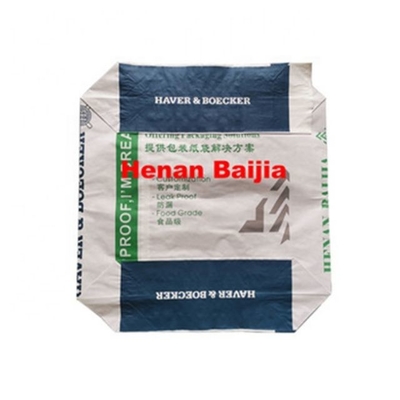PE লাইনার ব্যাগ 25 কেজি মর্টার বস্তা OEM গৃহীত Kraft কাগজ