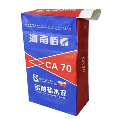 Multifunctional ময়দা কাগজ ব্যাগ মর্টার 25kg ব্যাগ OEM গৃহীত