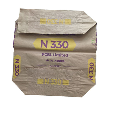 ISO2200 কাস্টমাইজেশন আটকানো ভালভ মাল্টিওয়াল পেপার ব্যাগ মিল্ক পাউডার 25 কেজি ব্যাগ