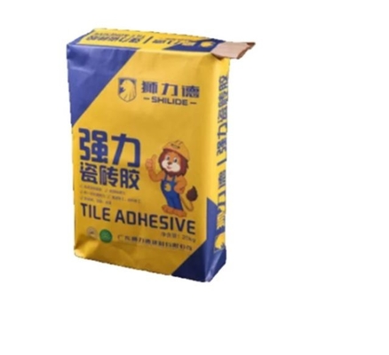 20 কেজি ভালভ পেপার ব্যাগ কাস্টম ক্লোজার কাস্টমাইজড অর্ডার গ্রহণ করুন