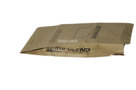 60cmx40cmx10cm Multiwall Kraft Paper Bags কাস্টম মুদ্রিত
