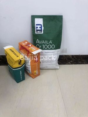 প্যাকেজ পণ্য নিরাপদ মাল্টি-ওয়াল কাগজ ব্যাগ কাস্টমাইজড মুদ্রণ