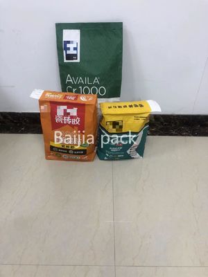 পরিবেশ বান্ধব মাল্টিওয়াল ব্যাগ কাস্টম আকার এবং মুদ্রণ