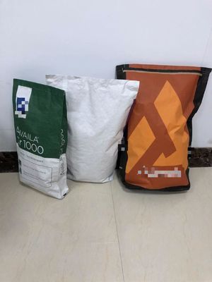 ফ্লেক্সো প্রিন্টিং পদ্ধতি 50 কেজি পিনচ বটম পেপার ব্যাগ কাস্টমাইজেশন উপলব্ধ