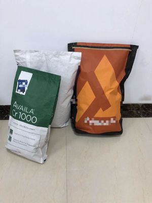 হিট সিল পিনচ বটম পেপার ব্যাগ রাসায়নিক শিল্পে/রাসায়নিক প্যাকেজিং পর্যন্ত 7 রং