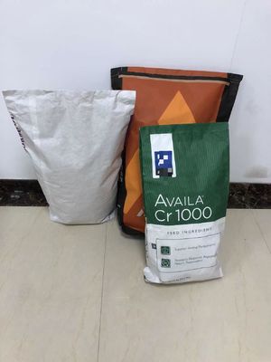 কাস্টমাইজড ডিজাইনের সাথে কাস্টমাইজড 25 কেজি পিনচ বটম পেপার ব্যাগ গ্রহণ করুন