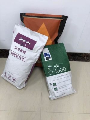 প্যাকেজিংয়ের জন্য খাদ্য / খাদ্য সংযোজন সমাধানগুলি পিনচ বট পেপার ব্যাগ সহ এবং কাস্টম গ্রহণ করুন