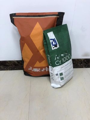 ৭ টি পর্যন্ত রঙিন মুদ্রণের সম্ভাবনার সাথে সাদা পিনচ নীচের কাগজের ব্যাগ