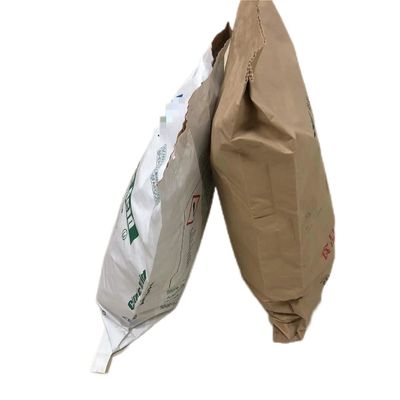 কাস্টমাইজড মুদ্রণ 20kg প্যাকেজিং জন্য সেলাই কাগজ ব্যাগ
