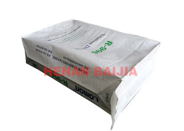 স্কয়ার নীচে শিল্পের কাগজ ব্যাগগুলি ভাল স্থায়িত্ব 25 কেজি 30 কেজি 50 কেজি শক্তিশালী লোড ভারবহন