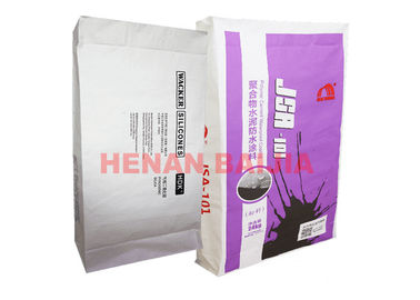 টেকসই আটকানো ভালভ ব্যাগ 60g-130g / M2 শুকনো মর্টার প্যাকেজিং মাল্টওয়াল কাগজ স্যাকগুলি
