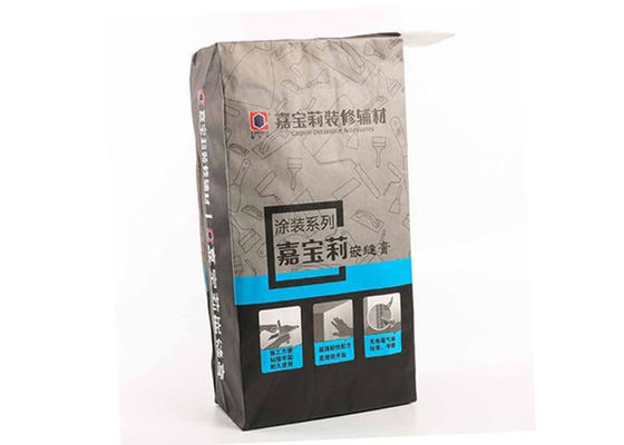 1-4 স্তর ক্রাফ্ট পেপার ভালভ ব্যাগ 60 গ্রাম -120 গ্রাম / এম 2