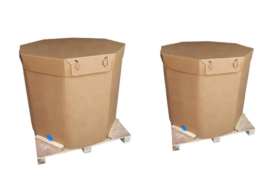 220L 1000L 1600L 1800L ফুড গ্রেড পেপার আইবিসি কন্টেইনার পি লাইনার ব্যাগ ভালভ সহ