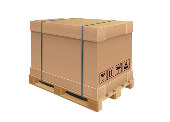 ভালভ সহ 220l 1000l কাগজের তরল প্যাকেজ IBC ট্যাঙ্ক কন্টেইনার